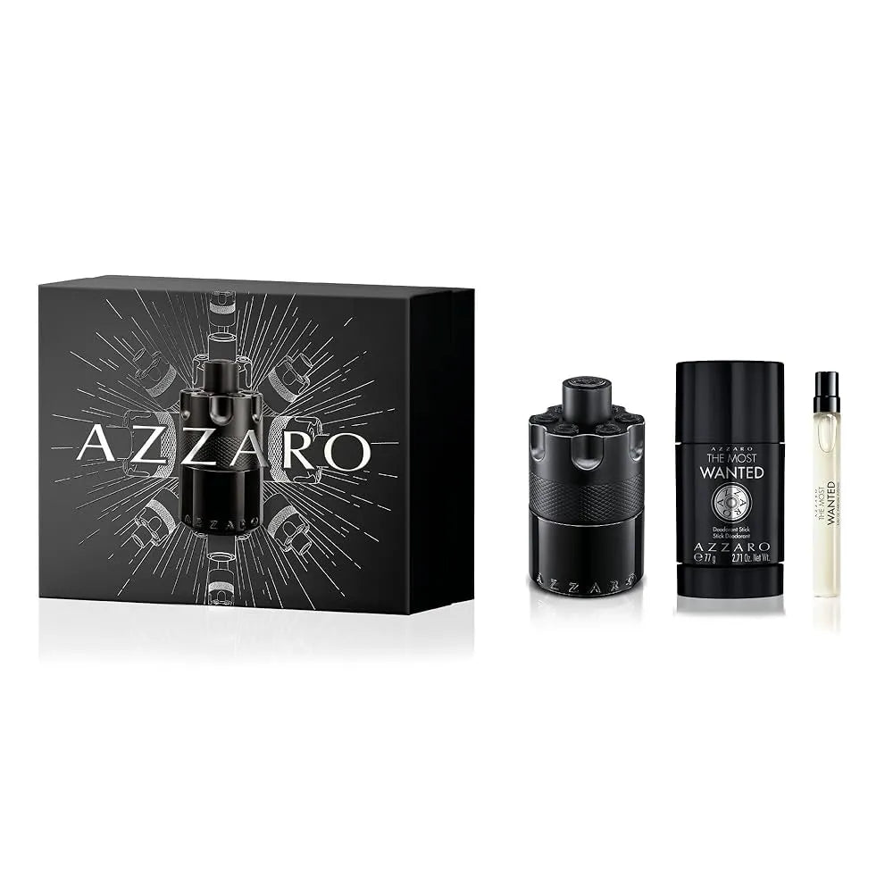 Azzaro The Most Wanted EDP Estuche x3 pcs